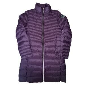 Palm Springs Golf Down Filled Fitted Below The Knee Parka Sz 8